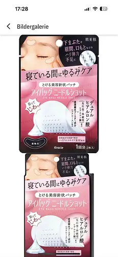 Kracie Eye Bags Needle Shot