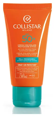 COLLISTAR Milano Active Protection Sun Face Cream Hyper-sensitive Skins SPF 50+