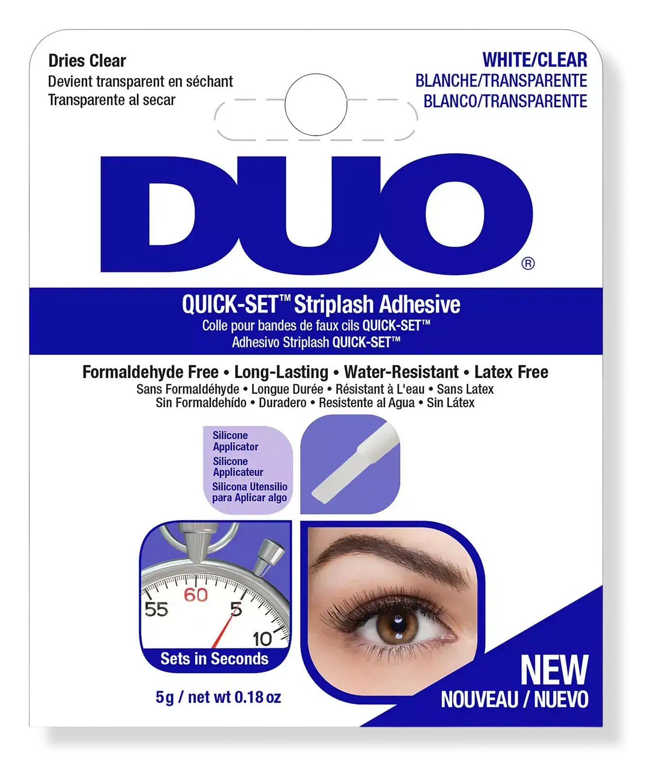 Ardell Duo Quick-Set Striplash Adhesive Clear