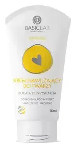 BasicLab Krem nawilżający do twarzy bogata konsystencja