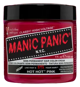 Manic Panic Classic High Voltage Semi Permanent Hair Color Cream Hot Hot Pink