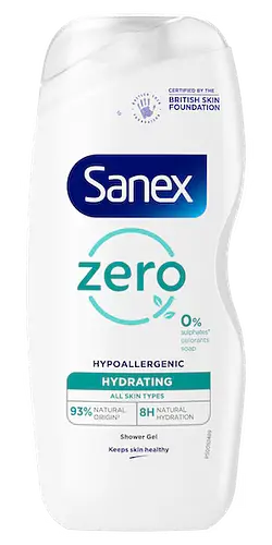 Sanex Zero% Hydrating shower gel