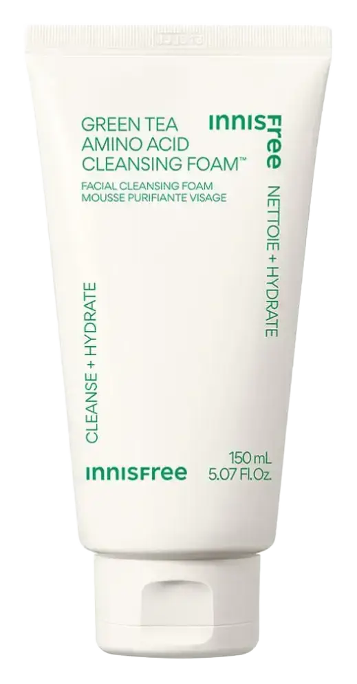 innisfree Green Tea Amino Acid Cleansing Foam