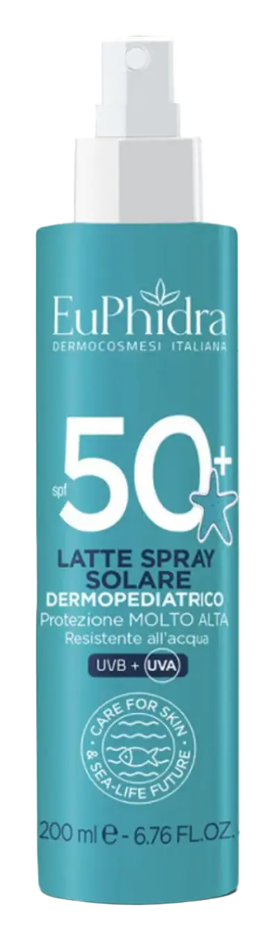 Euphidra Latte Spray Solare Dermopediatrico SPF50+