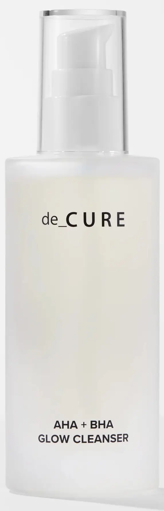 de_CURE AHA + BHA Glow Cleanser
