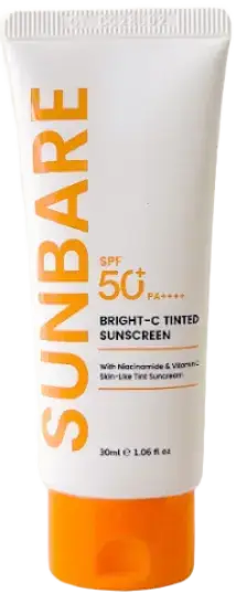 Sunbare Bright-C Tinted Sunscreen SPF 50+