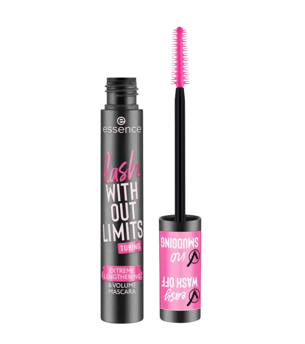 Essence Lash Without Limits Extreme Lengthening & Volume Mascara Black Tubing
