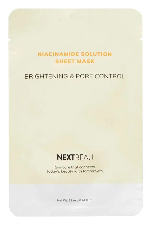 NEXTBEAU Solution Sheet Mask Niacinamide