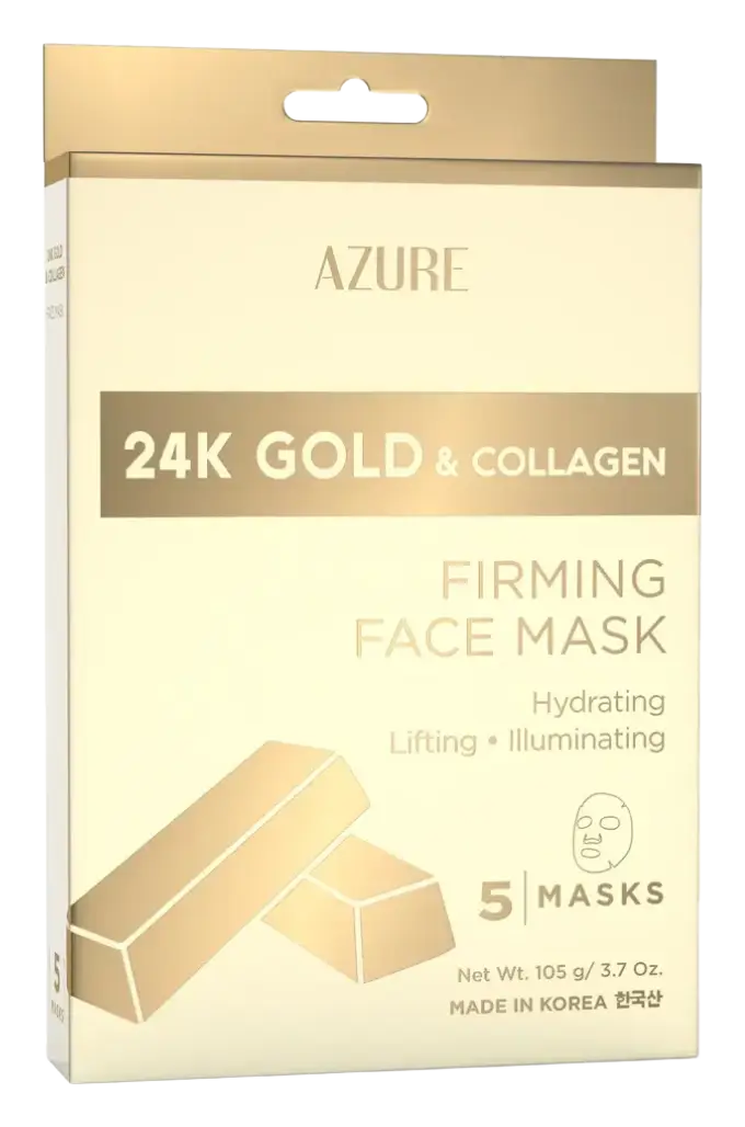Azure 24K Gold & Collagen Firming Sheet Face Mask