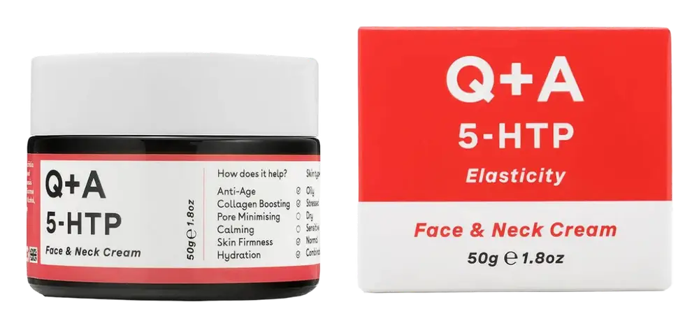 Q + A 5-HTP Face & Neck Cream