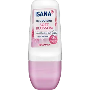 ISANA Deodorant Roll-On Soft Blossom
