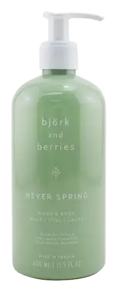 Björk & Berries Hand & Body Wash Never Spring