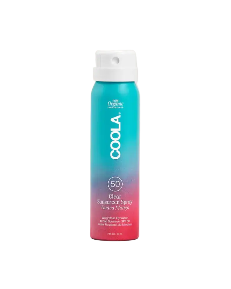 COOLA Clear Sunscreen Spray SPF 50 Guava Mango