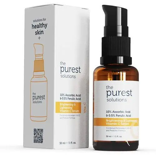 The Purest Solutions The Purest Solutions Brightening + Lightening Vitamin C  Serum - 30ml | The Purest Vitamin C Serum - 30ml