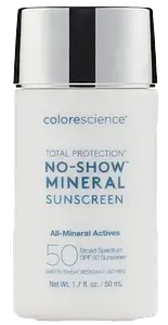 Colorescience Total Protection No-Show Mineral Sunscreen SPF 50