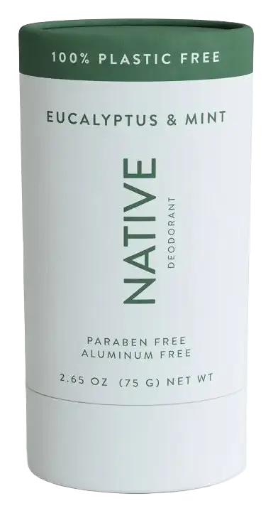 Native Plastic Free Deodorant Eucalyptus & Mint