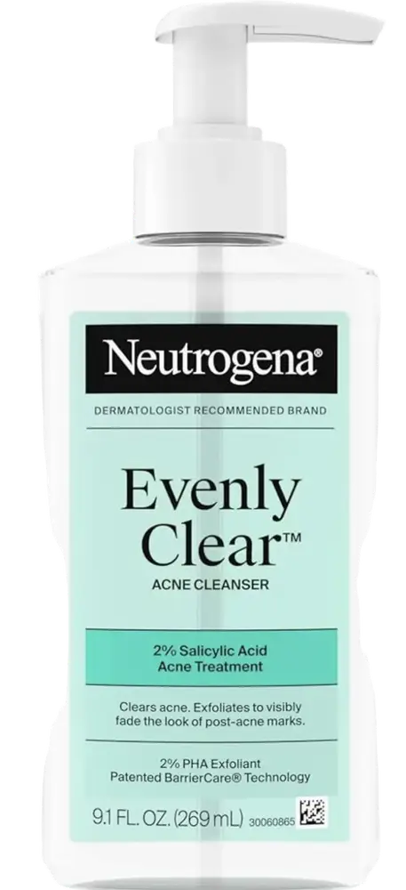 Neutrogena Evenly Clear Acne Cleanser
