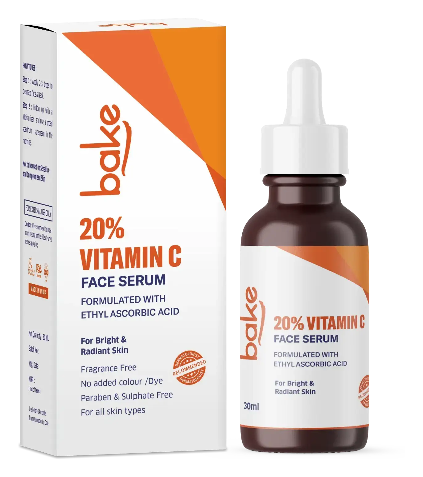 Bake 20% Vitamin C Face Serum
