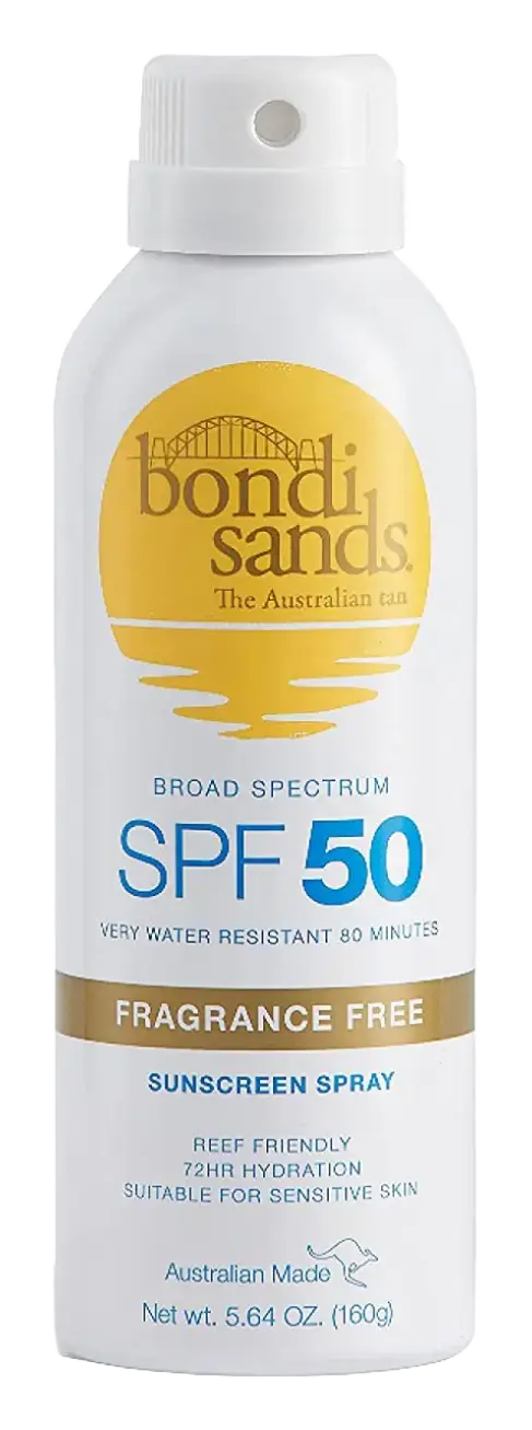 bondi sands SPF 50+ Fragrance Free Sunscreen Face Mist