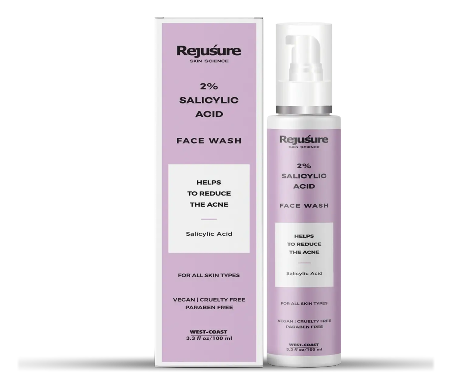 Rejusure 2% Salicylic Acid Face Wash