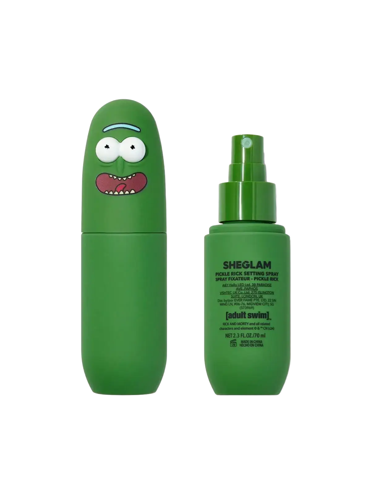 SHEGLAM Rick And Morty Pickle Rick Setting Spray