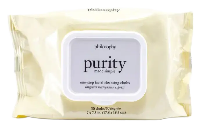 Philosophy Purity Made Simple One-Step Facial Cleansing Cloths