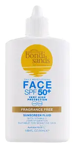 bondi sands SPF 50+ Fragrance Free Face Fluid