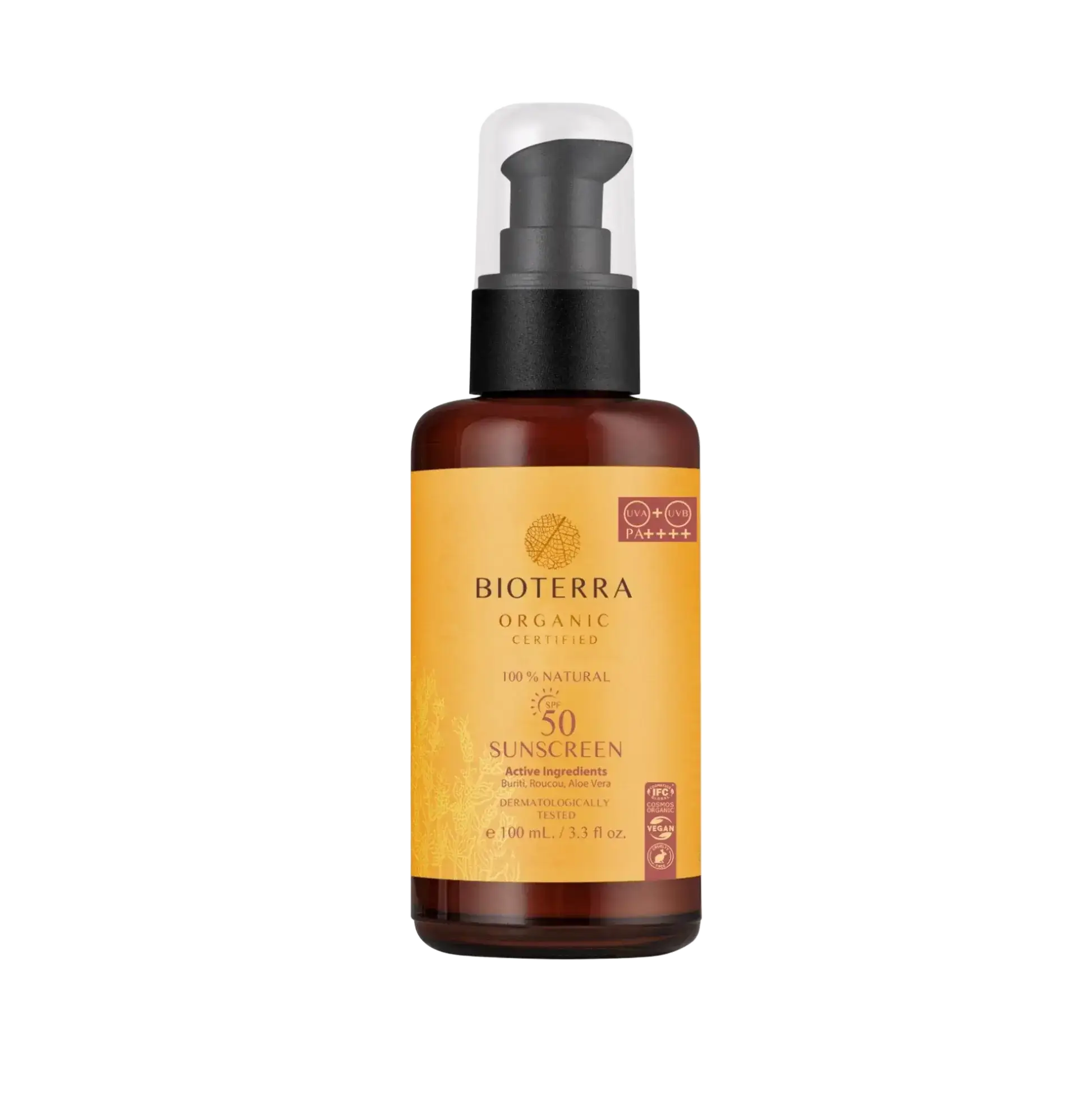Bioterra Organic SPF 50 Sunscreen