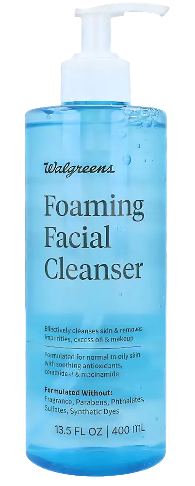 Walgreens Foaming Facial Cleanser