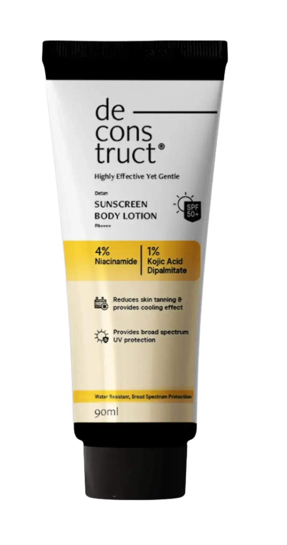 Deconstruct Detan Sunscreen Body Lotion SPF 50+