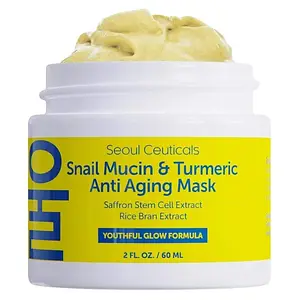 SeoulCeuticals Snail Mucin & Turmeric Anti Aging Mask