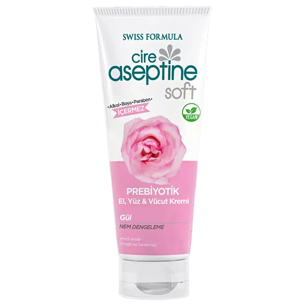 Cire Aseptine Soft Prebiotic Hand, Face & Body Cream Rose
