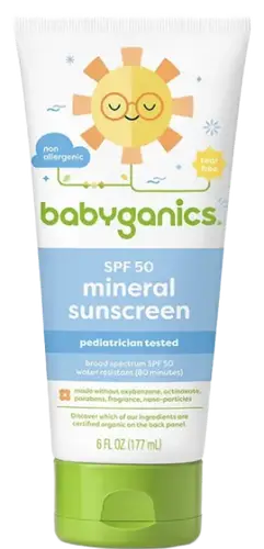 Babyganics Mineral Sunscreen Lotion SPF 50+