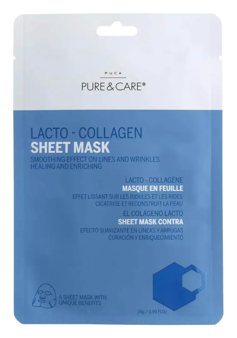 Puca – Pure & Care Lacto Collagen Sheet Mask