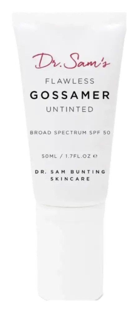 Dr Sam’s Flawless Gossamer Untinted SPF 50
