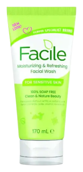 Facile Moisturizing & Refreshing Facial Wash