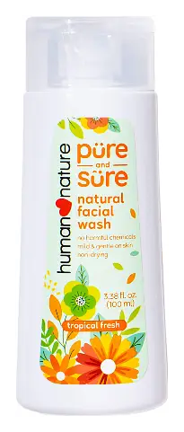 Human Nature Pure And Sure Natural Facial Wash