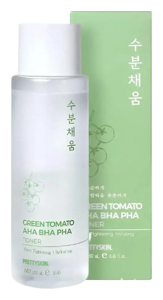 Pretty Skin Green Tomato AHA BHA PHA Toner