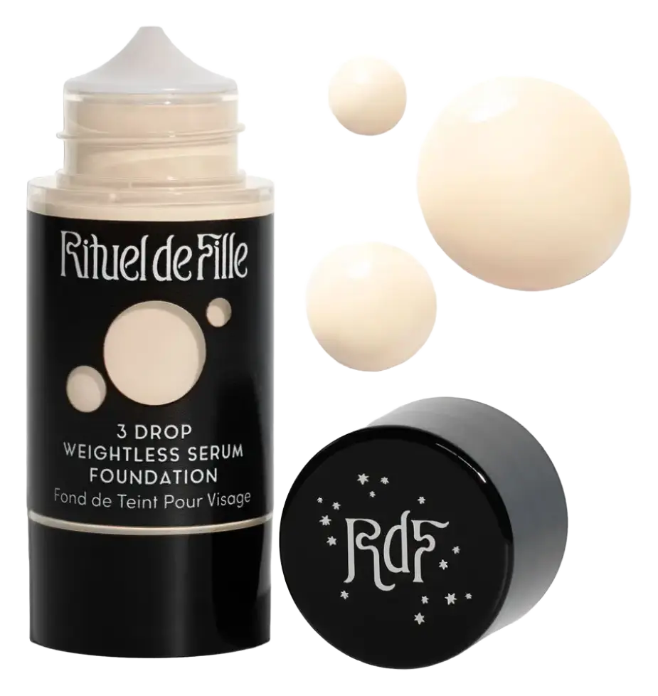 Rituel de Fille 3 Drop Weightless Serum Foundation Potion #105