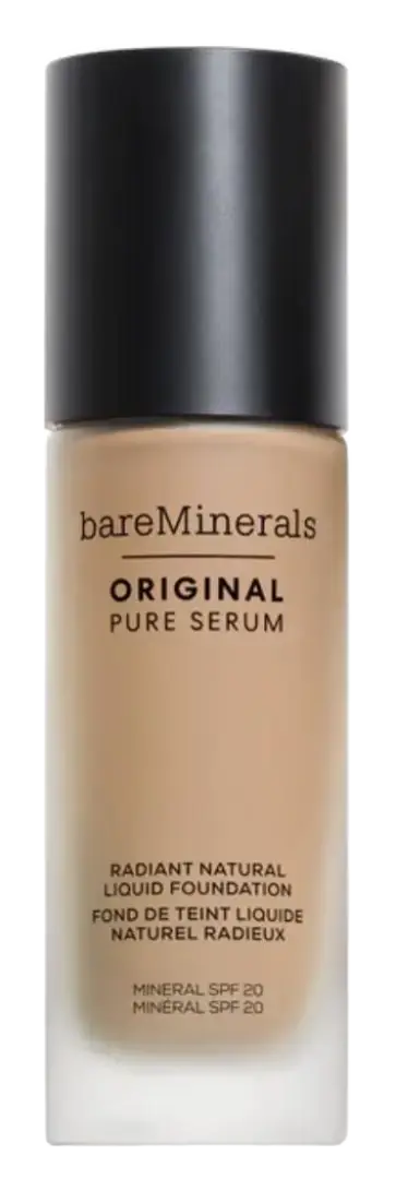 bareMinerals Original Pure Serum Radiant Natural Liquid Foundation Mineral SPF 20 Light Neutral 2.5