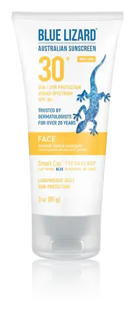 Blue Lizard Face Mineral-Based Sunscreen SPF 30+
