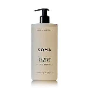 Soma Natural Body Wash 05 Vetiver & Cedar