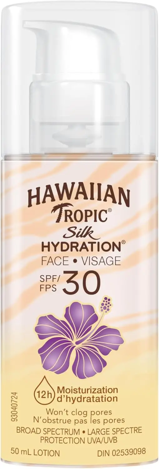 Hawaiian Tropic Silk Hydration Face Sunscreen SPF 30