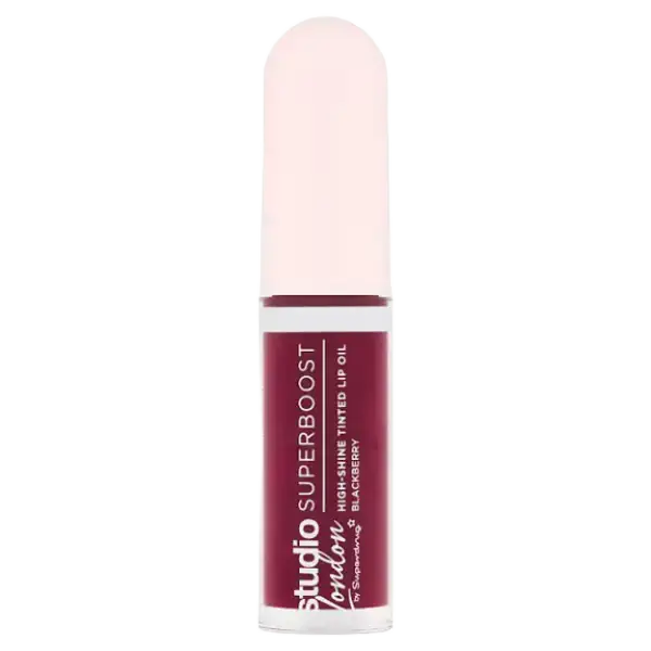 Superdrug Studio London Superboost Tinted Lip Oil Blackberry