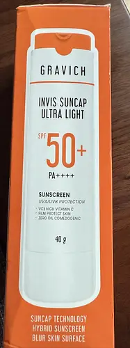 Gravich Invis Suncap Ultra Light Sunscreen SPF50+