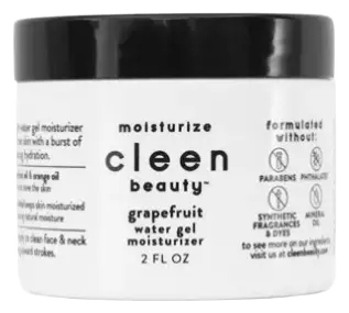 cleen beauty Water Gel moisturizer with Grapefruit