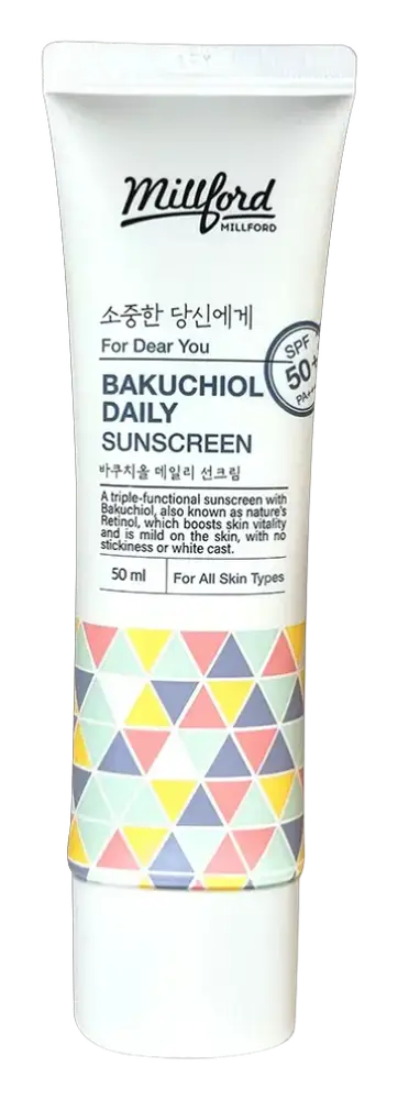 Millford Bakuchiol Daily Sunscreen SPF50+ PA++++