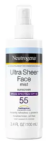Neutrogena Ultra Sheer Face Mist - SPF 55
