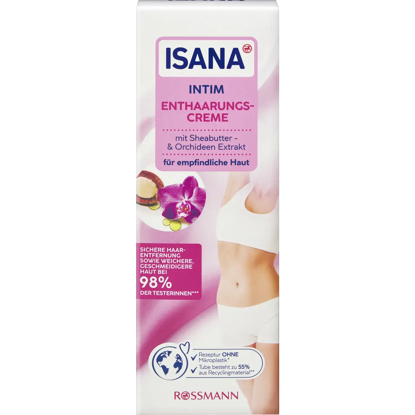 ISANA Intim-Enthaarungscreme