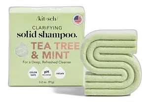 Kitsch Tea Tree & Mint Clarifying Shampoo Bar